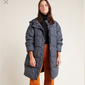 Butterfly puffer coat by numph